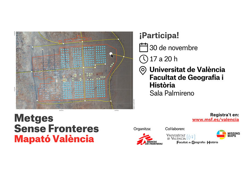 Mapatón de Metges Sense Fronteres a València